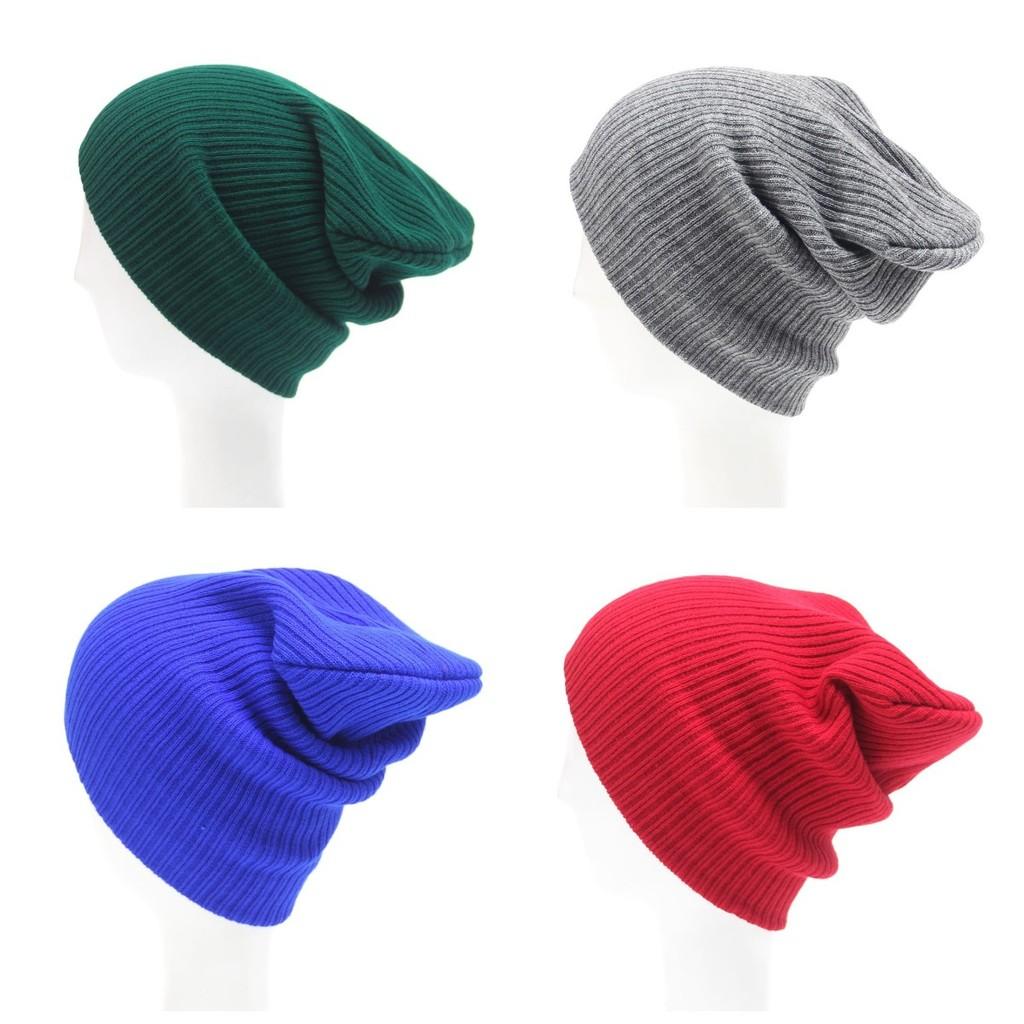 Stylish And Warm Knitted Hat For Adults In Solid Colors Perfect For Winter Wear