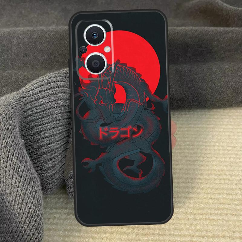 Chinese Dragon Phone Case For OPPO Reno 12 F 13 13F 11 8T 7 8 10 Pro OPPO Find X8 X6 Pro X3 X5 Lite Cover