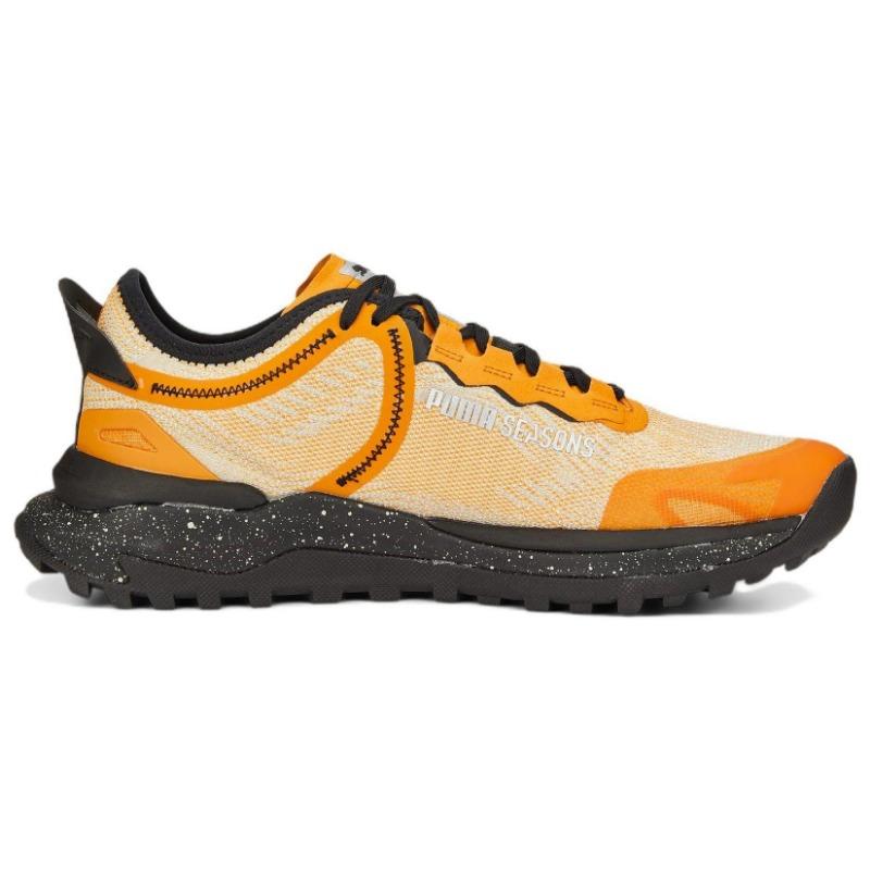 Puma Scarpe da Trail Running Voyage Nitro da Uomo in Tessuto Arancione Nero 376919-05