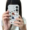 Maple Leaf Rabbit Phone Case - Transparent, Anti-drop, Compatible with Apple 17 Pro Max, 16 Pro, 15, 13 Pro, and XS