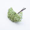 6pcs Artificial Plants Plastic Brooch Scrapbook Wedding Decorative Flowers Wreaths Diy Gifts Box Christmas Decorations for Home