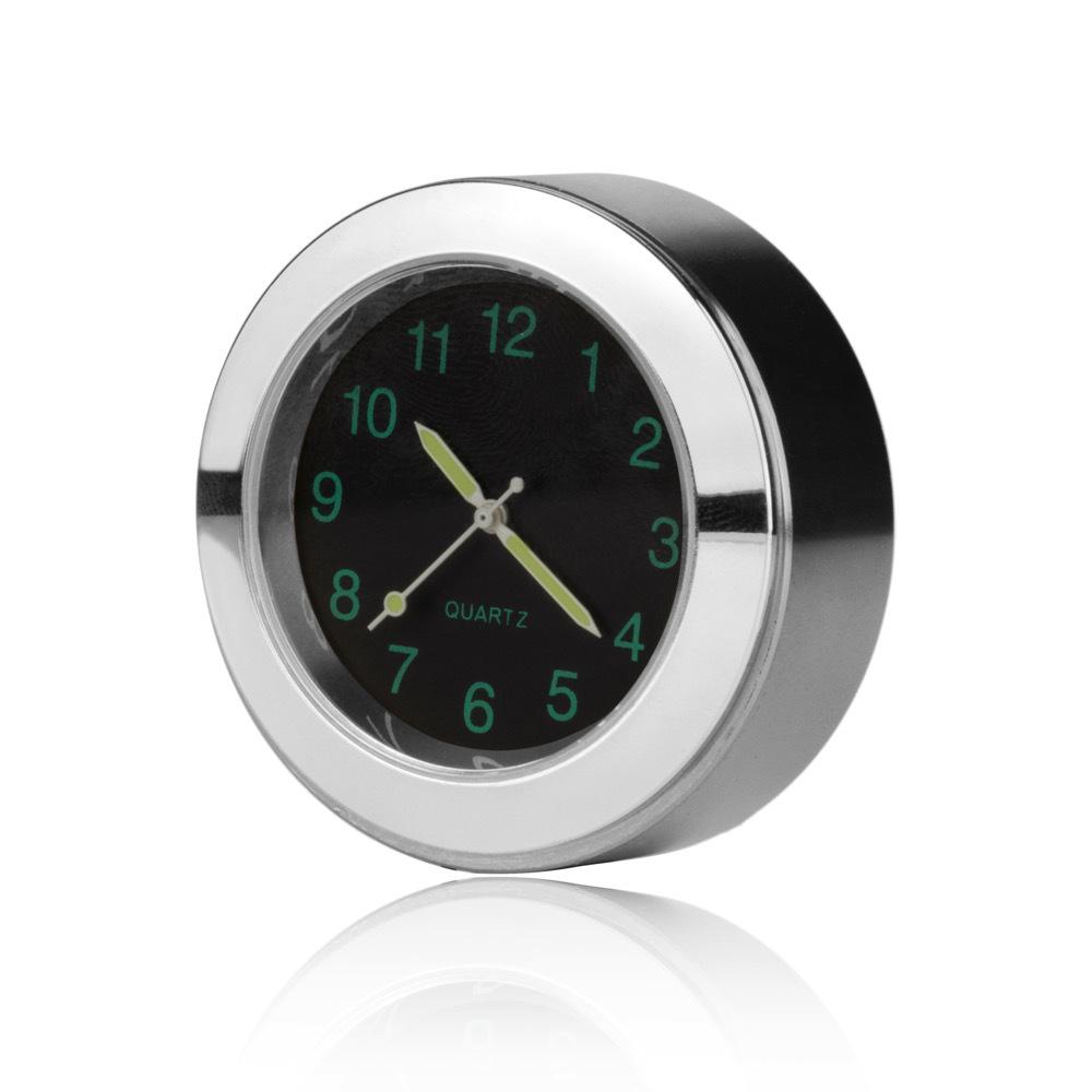 Waterproof Timetable Handlebar for Motorcycle Luminous Clock Scooter Bicycle Handlebar Watch Aluminum Alloy Clock for Motorcycle