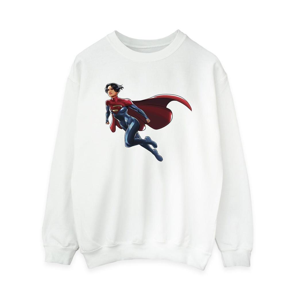 DC Comics Womens/Ladies The Flash Supergirl Sweatshirt
