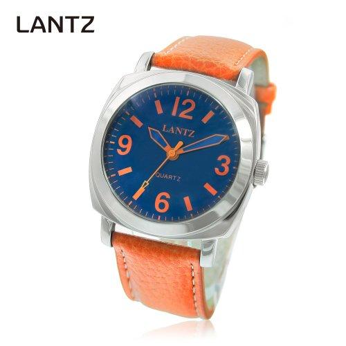 [LANZ] LANZ Unisex Leather Band Watch LA-615OR NONE