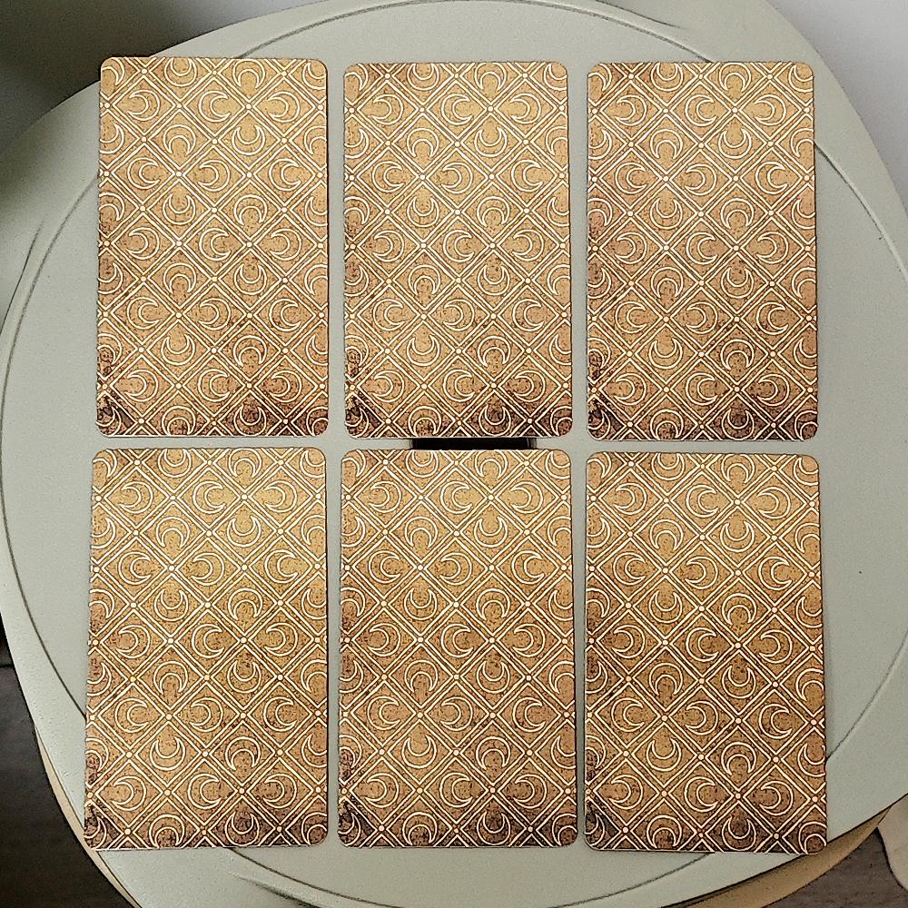 Pachet Tarot Trionfi Della Luna 78 Cărți de Tarot În Limba Rusă 10.3*6cm