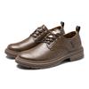 Leather Shoes New Men's Casual Leather Shoes Versatile Men's Business Leather Shoes Solid Color Shoes Leather Shoes