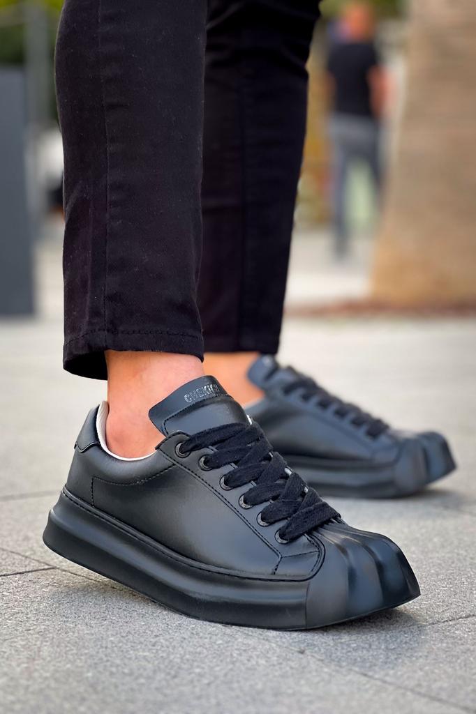 Chekich H New Collection CH2411 Artenay Men Shoe White Black Brown Tan