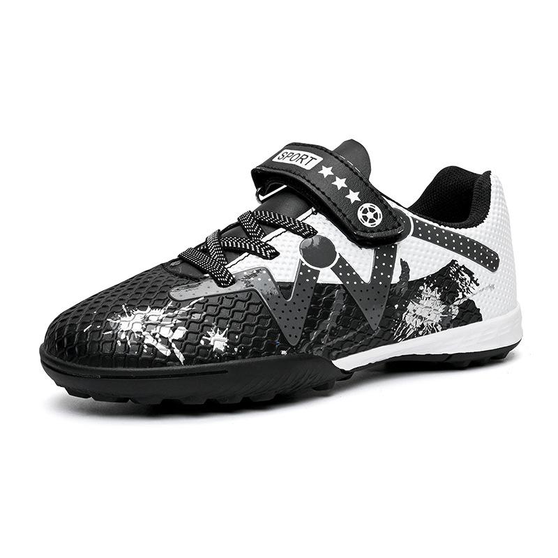 2024 new summer breathable football shoes men's children boys girls youth summer camp Velcro sneakers