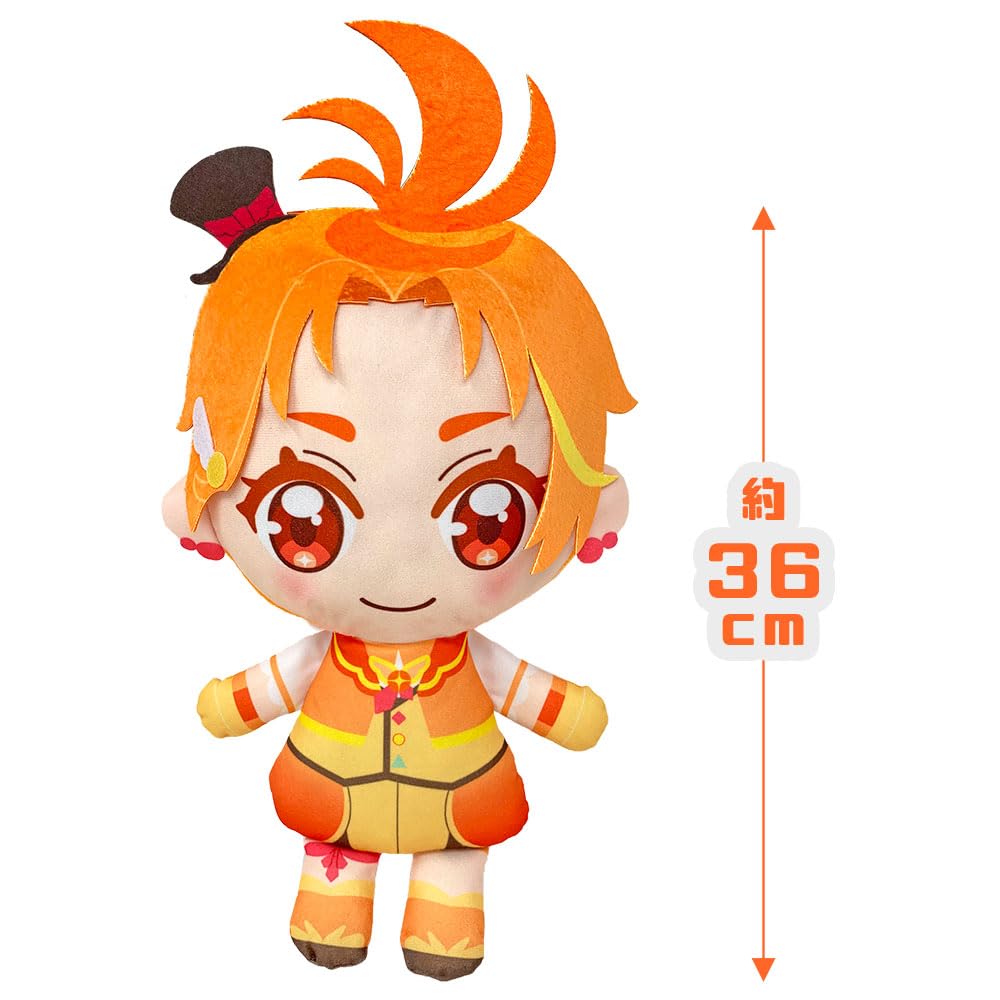 Introducing the Big PreCure Plush Expanding PreCure Super Mofugut Plush Toy Cure Approximately Official Merchandise Toy! Sky! Wing, 36cm,
