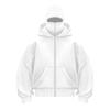 Men's Double Hood Loose Outdoor Trendy Hood Cardigan Zipper Hoodie
