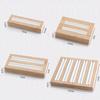 Holzohrringe Ringe Schmuck Display Tablett Organizer Halter 15 Slots Weiß
