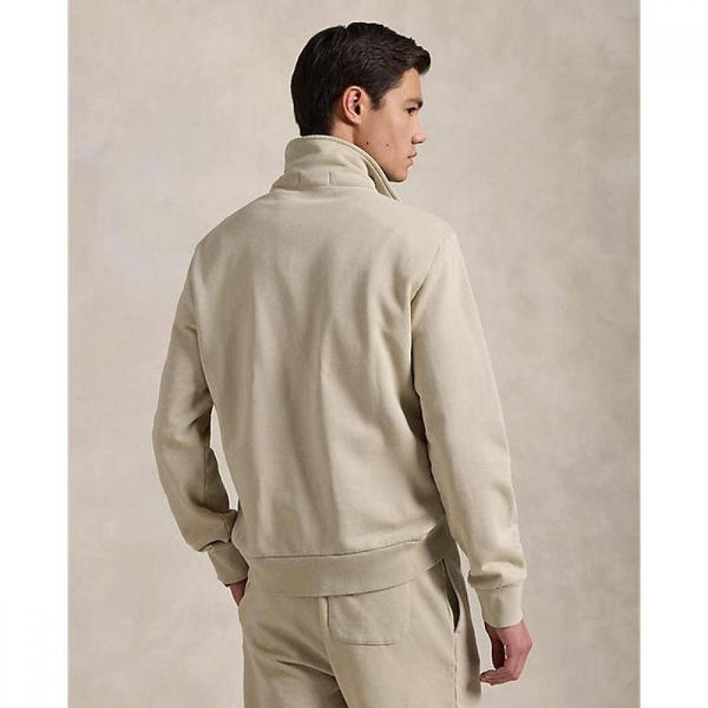 Polo Ralph Lauren Мужская толстовка с четвертью на молнии из петлевого флиса Mnpokni16824384020