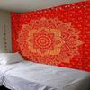 Mandala Flower Print Wall Hanging Tapestry Carpet Mat Home Living Room Decor