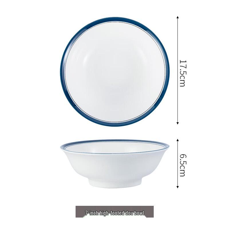 Chinese Anti-scald Ceramic Noodle Bowl