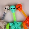 Glow-in-the-Dark Skull Suction Cup Puzzle Toy: Telescopic, Ever-Changing, Fun Stress Reliever
