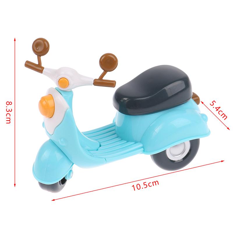 1:12 Dollhouse Miniature Cartoon Motorcycle Stroller Furniture Model Decor Toy