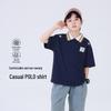 Yoyotale Boys' Summer Short-Sleeve Polo Shirt