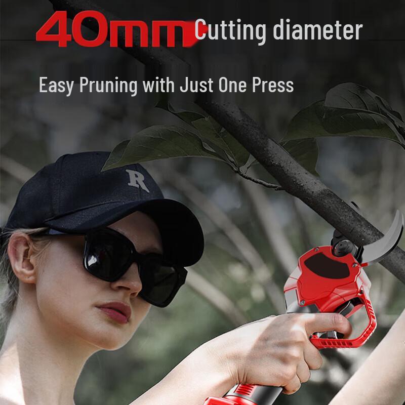 Portable Electric Pruning Shears CN Plug (adapter Included)