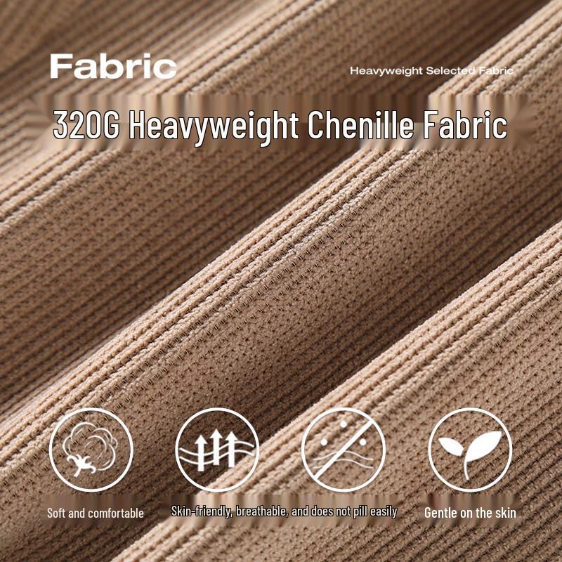 Baleno Men's Chenille Straight-Leg Casual Pants