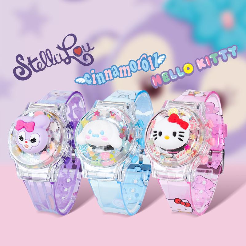 Rotating Luminous Music Cartoon Watch for Kids - TikTok Style