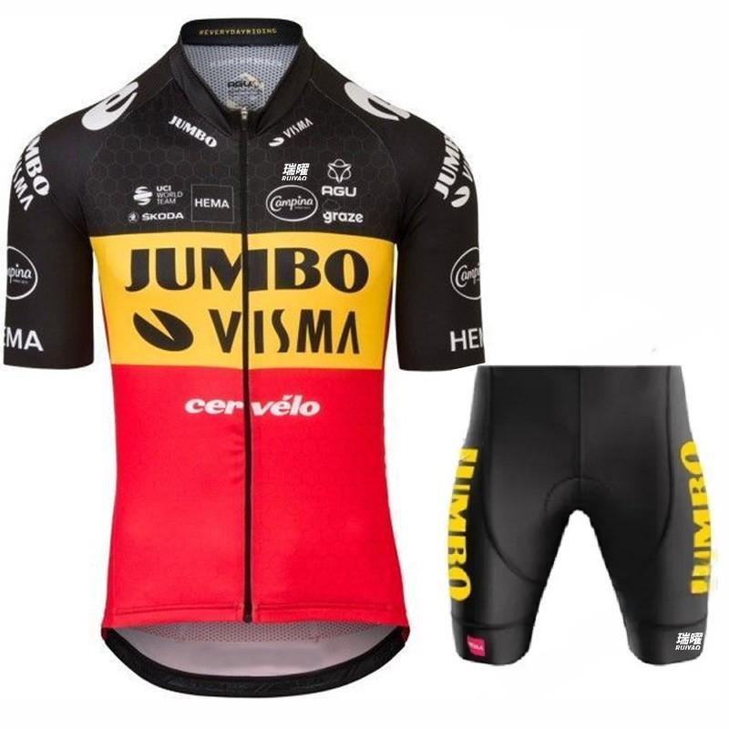 Men Women Cycling Jersey Short Sleeve Quick Dry Bike Shirt Road Sportswear
