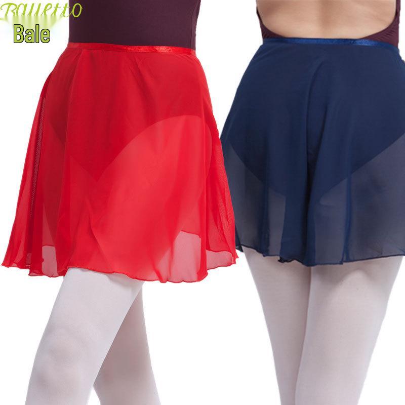 

Barle Women s Semi-Transparent Chiffon Ballet Skirt for Dance Practice One Size