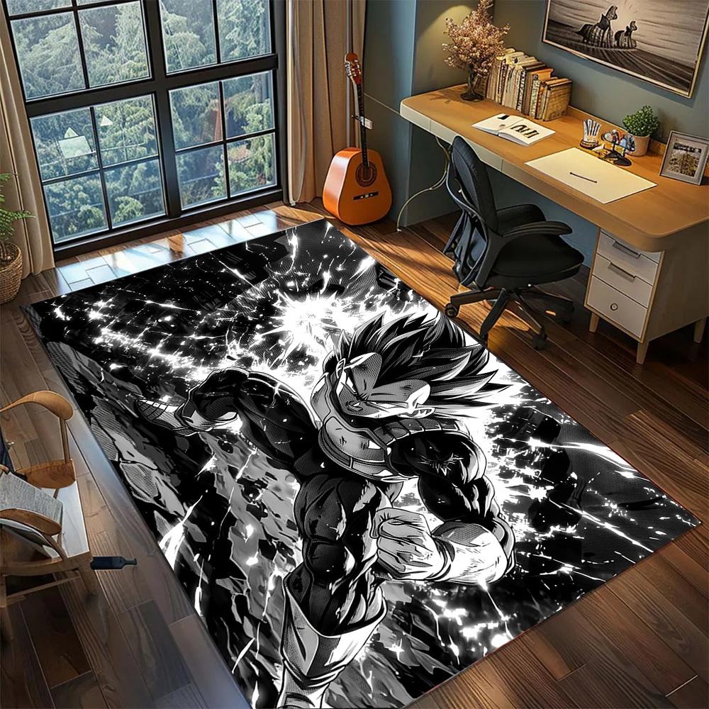 Dragon Ball!Rug Carpet Large Area Rug Non Slip Washable Floor Mat Gamer Room Bedroom Home Decor
