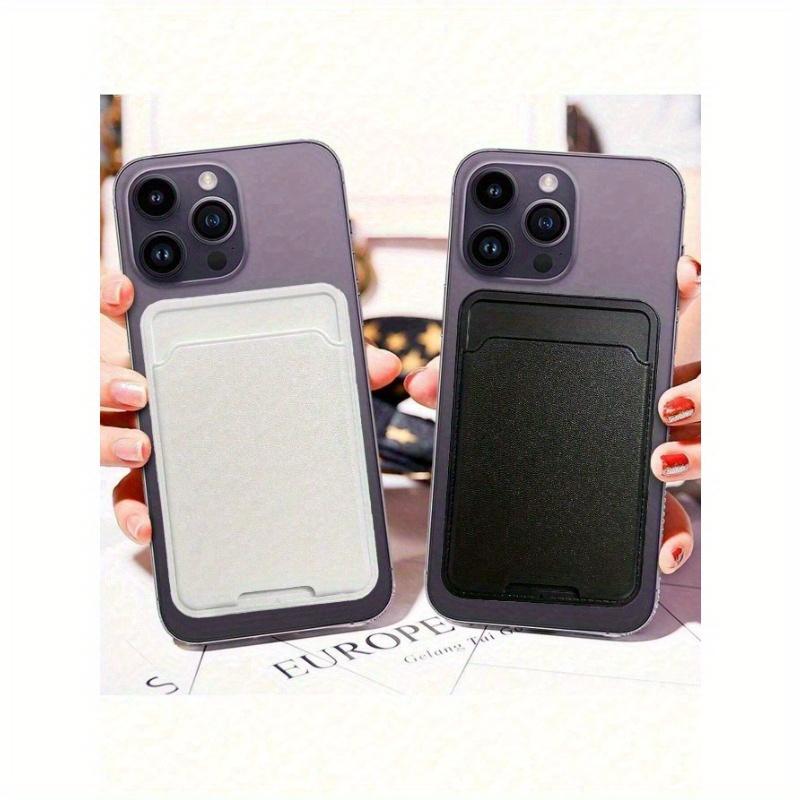 1pc Leather Card Clip Compatible With Wallet Bag Phone Case Accessories For Leather Card Clip Wallet Card For Iphone 14 Pro Max 13 12 Pro Holder Bag