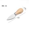 Edelstahl Käsemesser und Gabel Set Küche Eiche Käse Butter Pizza Messer Heim Backwerkzeuge