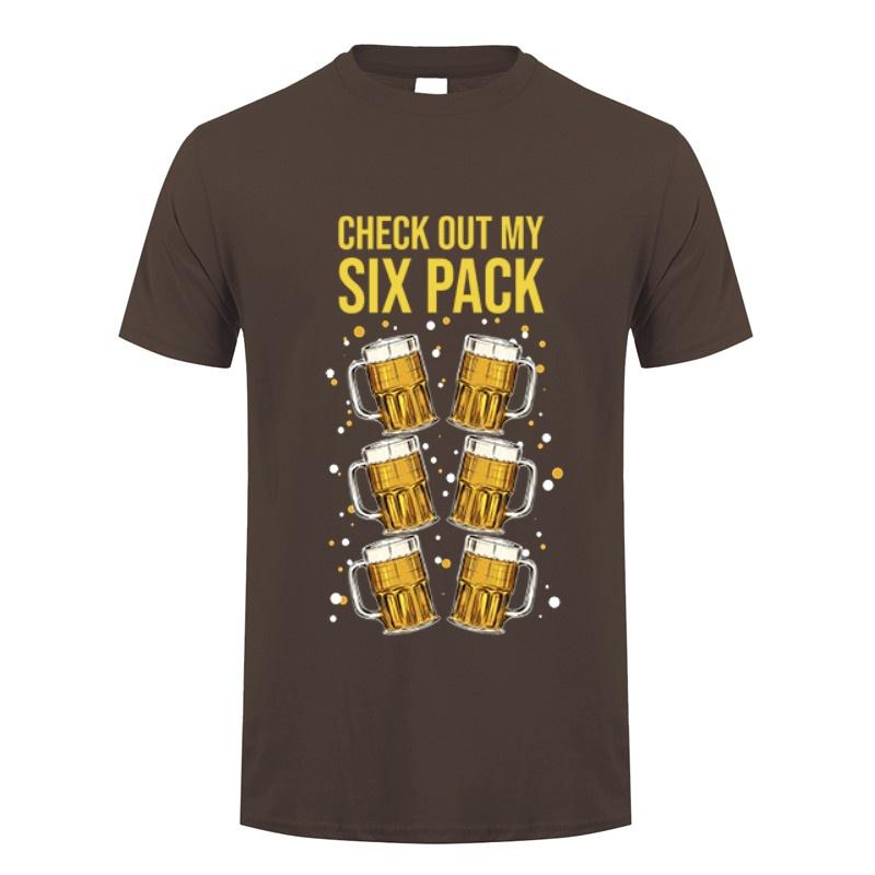 Check Out My Six Pack Funny Beer Tshirts Summer Casual Unisexs Tshirt Unisex T Shirt Oneck Top Unisex Tee Dy314