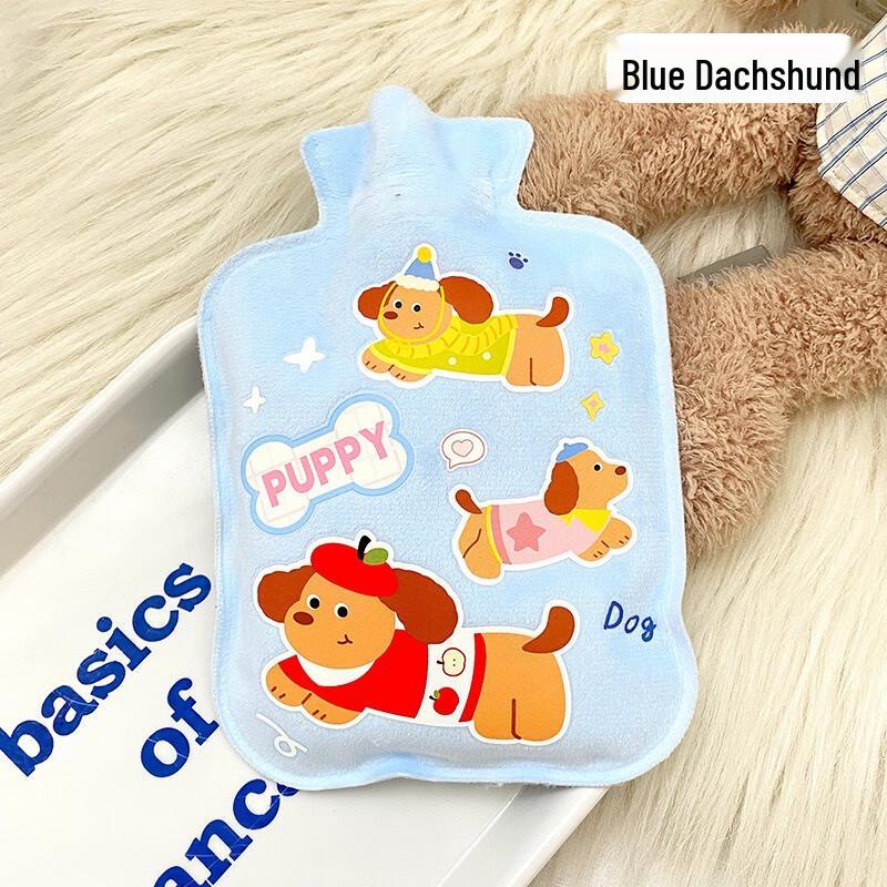 Cute Flocked Hot Water Bottle Hand Warmer