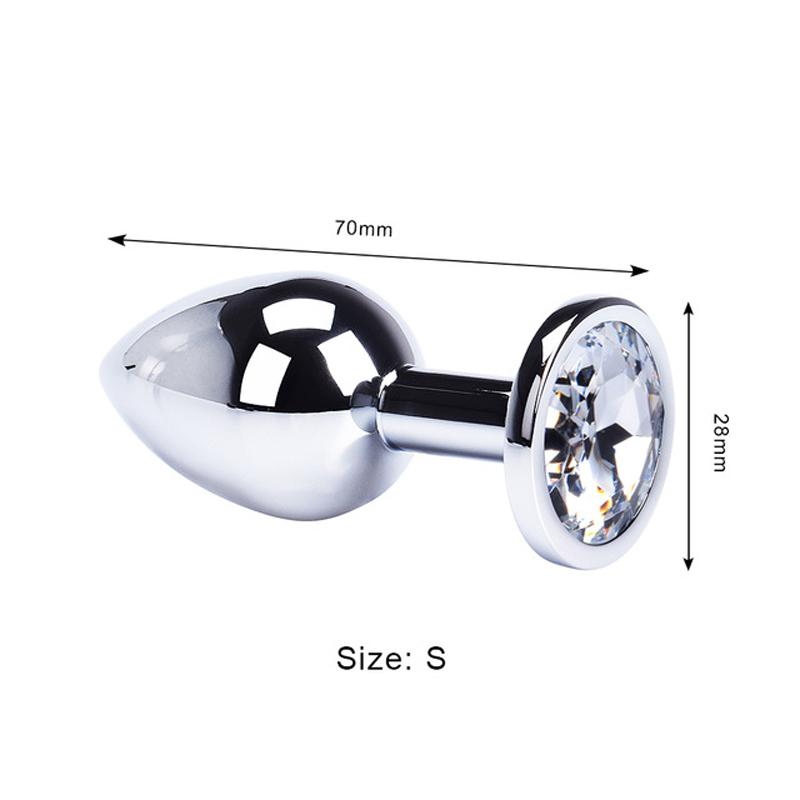 Sex Vibrator Metal Anal Toys For Women Adult Sex Products Men Butt Plug Stainles Steel Anal Plug Sex-toy Anal DildoToys 7