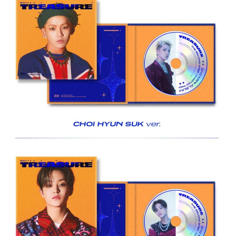 Treasure  Treasure  2nd Mini Album  Digipack Ver. 