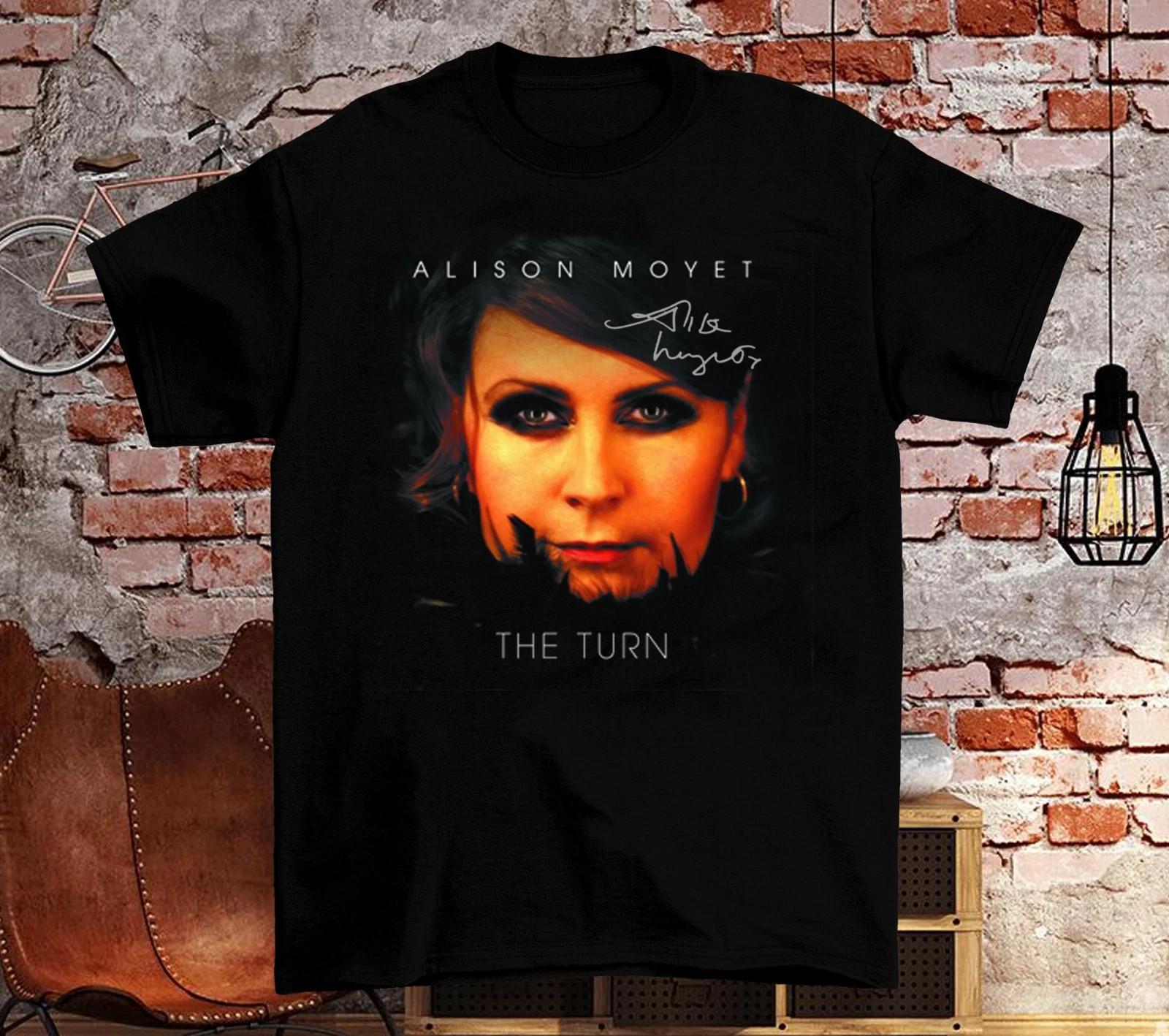 New Alison Moyet- The Turn Signature Gift For Fan All size Gift Shirt AG572 S
