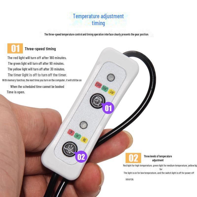 5V USB Electric Heating Pad for DIY Foot Warmer, Mouse Pad, and Gloves
