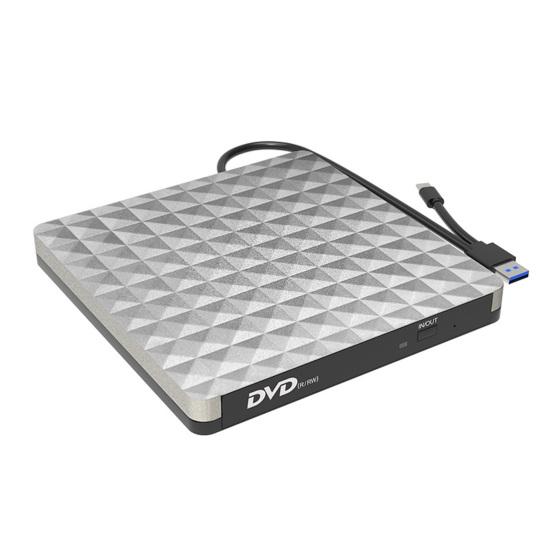 Reliable External Drive High Reading Speed Anti-vibration External DVD Drive External USB 3.0 Compact Disk Drive