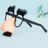 Halloween Creative Nose and Mustache Glasses Funny Adult/Child Big Nose Tricky Props Eyeglasses Frames Festival Party Decoration