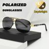 Unisex Outdoor Day And Night Uv400 Polarized Sunglasses  Fashion Night Vision Eyewear Men Driving Photochromic Sun Glasses