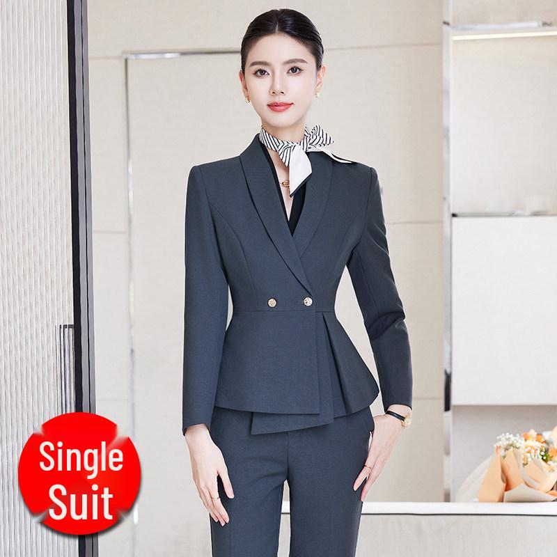 

Elegant Autumn Business Suit for Women: Perfect for Beauty Therapists, Hotel Managers, and Professional Receptionists 2XL (Around 63.5 kg)