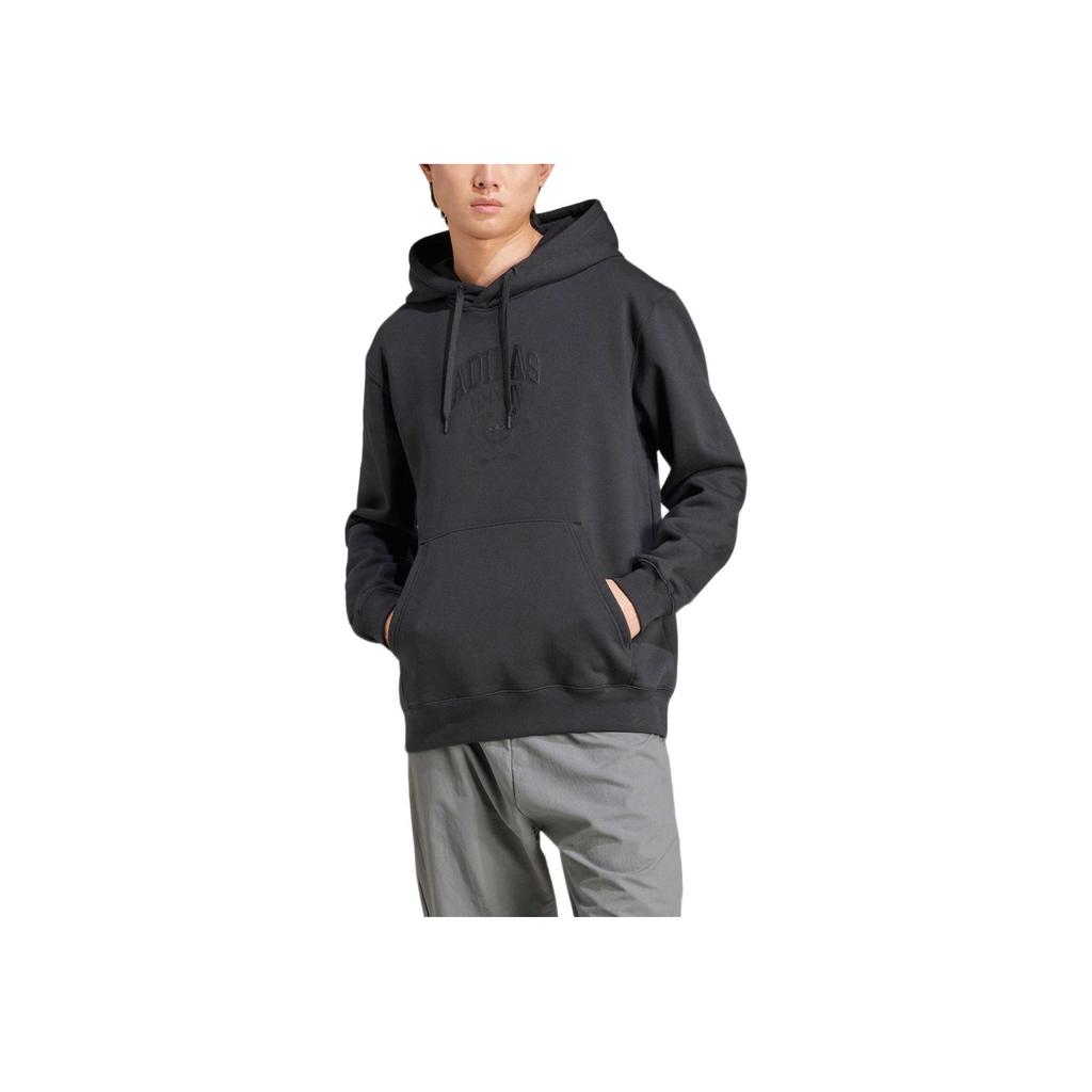 adidas Originals Long Sleeve Hooded Solid Color Sweatshirt Men Sweatshirt IZ2566