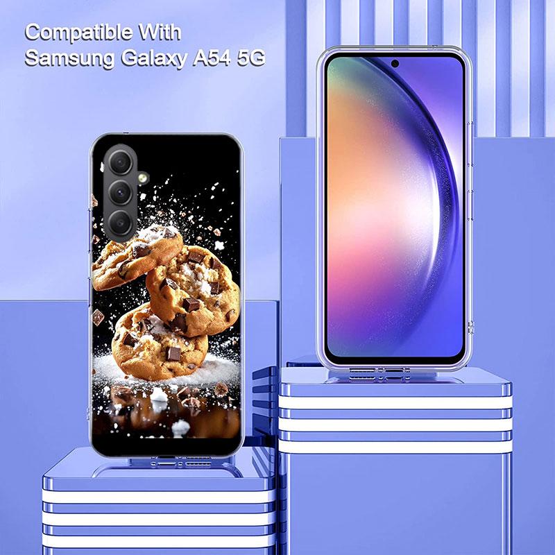 Food Fries Beer Cheese Sushi Cookie Phone Case for Samsung A16 A26 A36 A56 A17 A37 A57 A07 A06 A02S A03 A04S A05S Galaxy Note 20