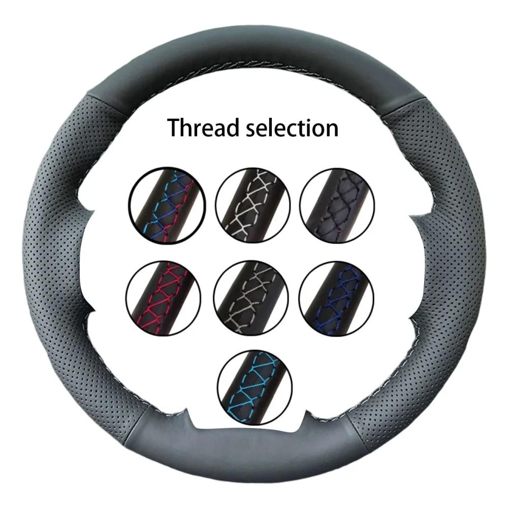 Customized Car Steering Wheel Cover For Kia Sorento 2015 2016 2017 2018 Sedona 2015-2019 Car Accessories Hand-sewn Steering Wrap