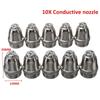 Conductive Nozzle Nozzle Contact Tip: 12MM*20MM Electrode: 25MM*6MM