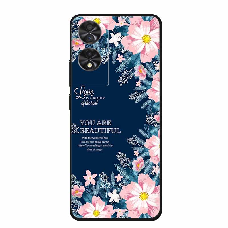Do etui TCL 505 502 Luksusowe miękkie silikonowe etui na telefon z TPU Tylna okładka dla TCL505 TCL502 Kreskówkowe Ochronne Odporne na wstrząsy Urocze Fundas