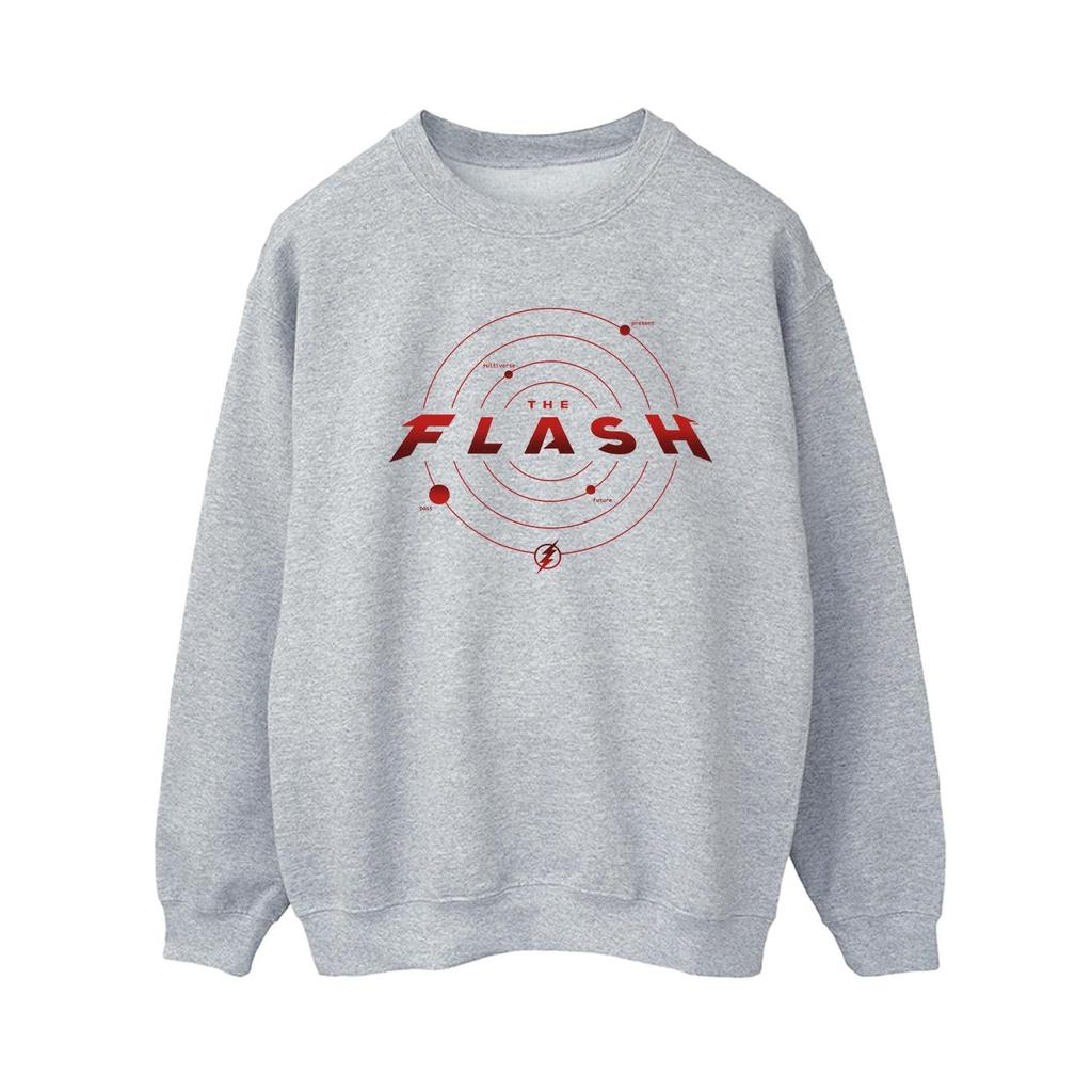 DC Comics Womens/Ladies The Flash Multiverse Rings Sweatshirt