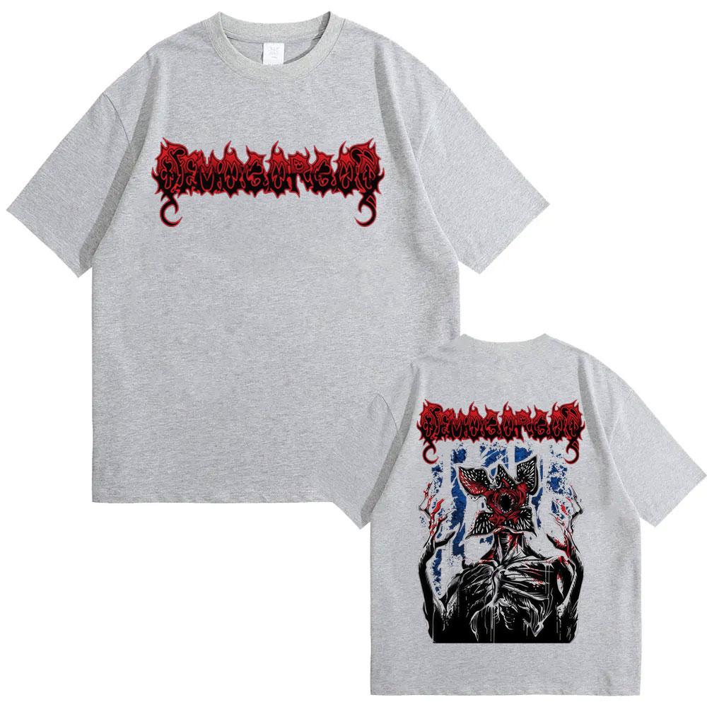 

Eddie Munson The Demogorgon T-shirt Man Eating Flower Monster Pattern T-shirt Men s Women s Fashion T-shirt Street Y2K XXXL&No