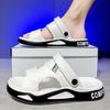 Fashion Sandals Men's 2025 Summer New Fashionable, Lightweight, Soft Soled Casual Slippers Outdoor Anti Slip Beach Slippers