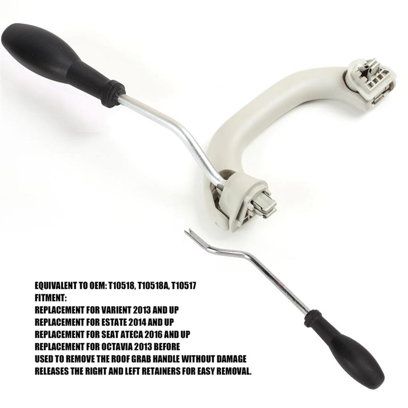 Hot Selling-Car Roof Grab Handle Release Tool Kit For VAG VW Seat Skoda; Models T10518, T10518A, T10517,Car Roof Grab Handle Rel