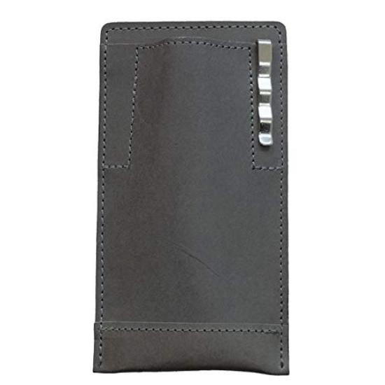 

Chest pocket business pencil case with business card holder (antique)