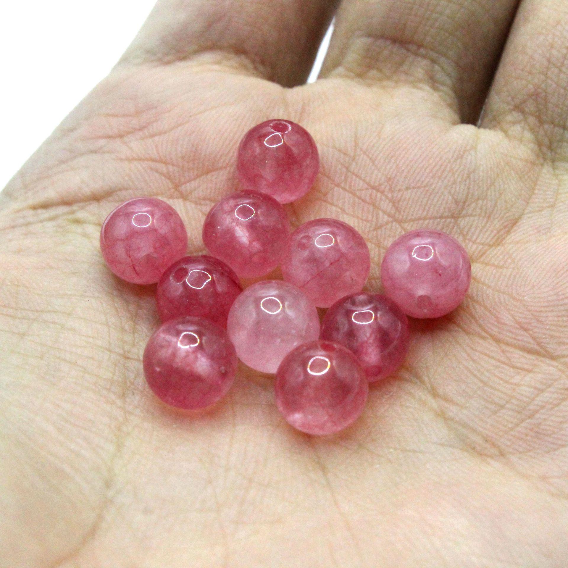 

Круглые бусины из кроваво-красного халцедона для DIY ювелирных аксессуаров 6mm string (approx. 60 beads)